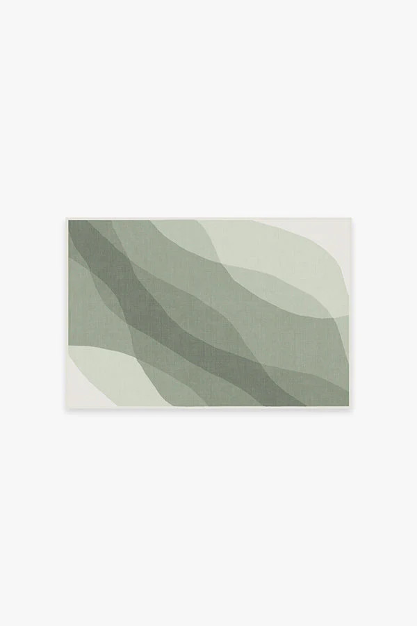 Kallan Sage Green Tufted Rug | Ruggable