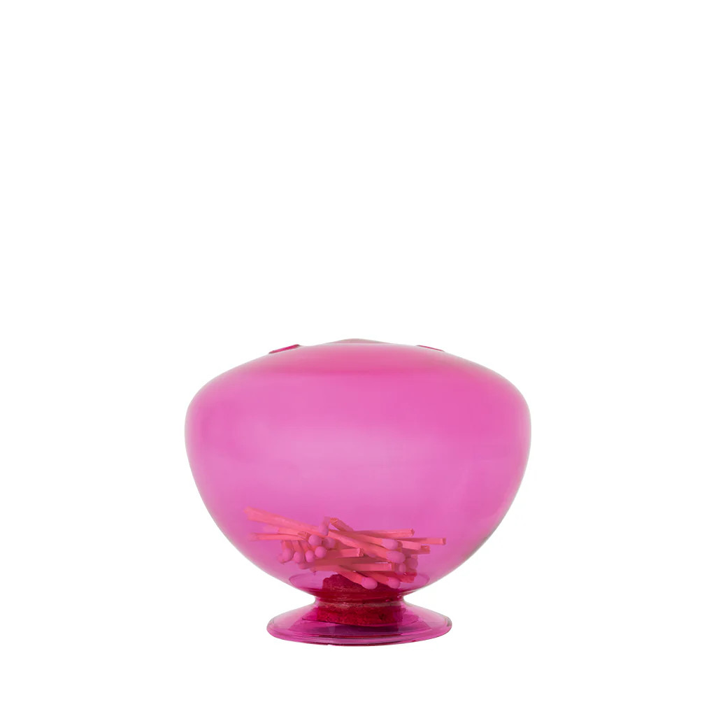 Glass Match Cloche, Taffy | Blue Print