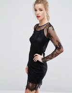 Click for more info about New Look Sheer Lace Bodycon Dress