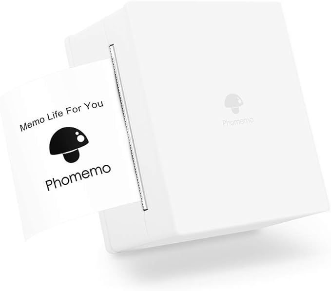Phomemo M02 Pocket Printer- Mini Bluetooth Portable Wireless Mobile Thermal Printer Compatible wi... | Amazon (US)
