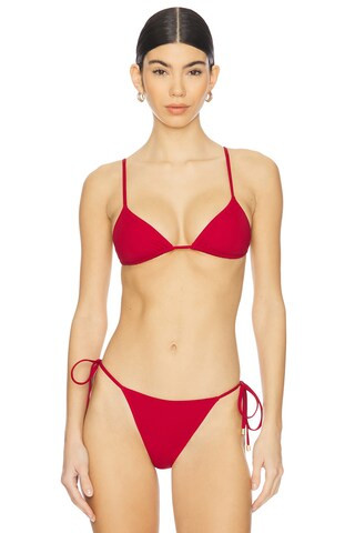 Tropic of C Equator Bikini Top in Hibiscus from Revolve.com | Revolve Clothing (Global)