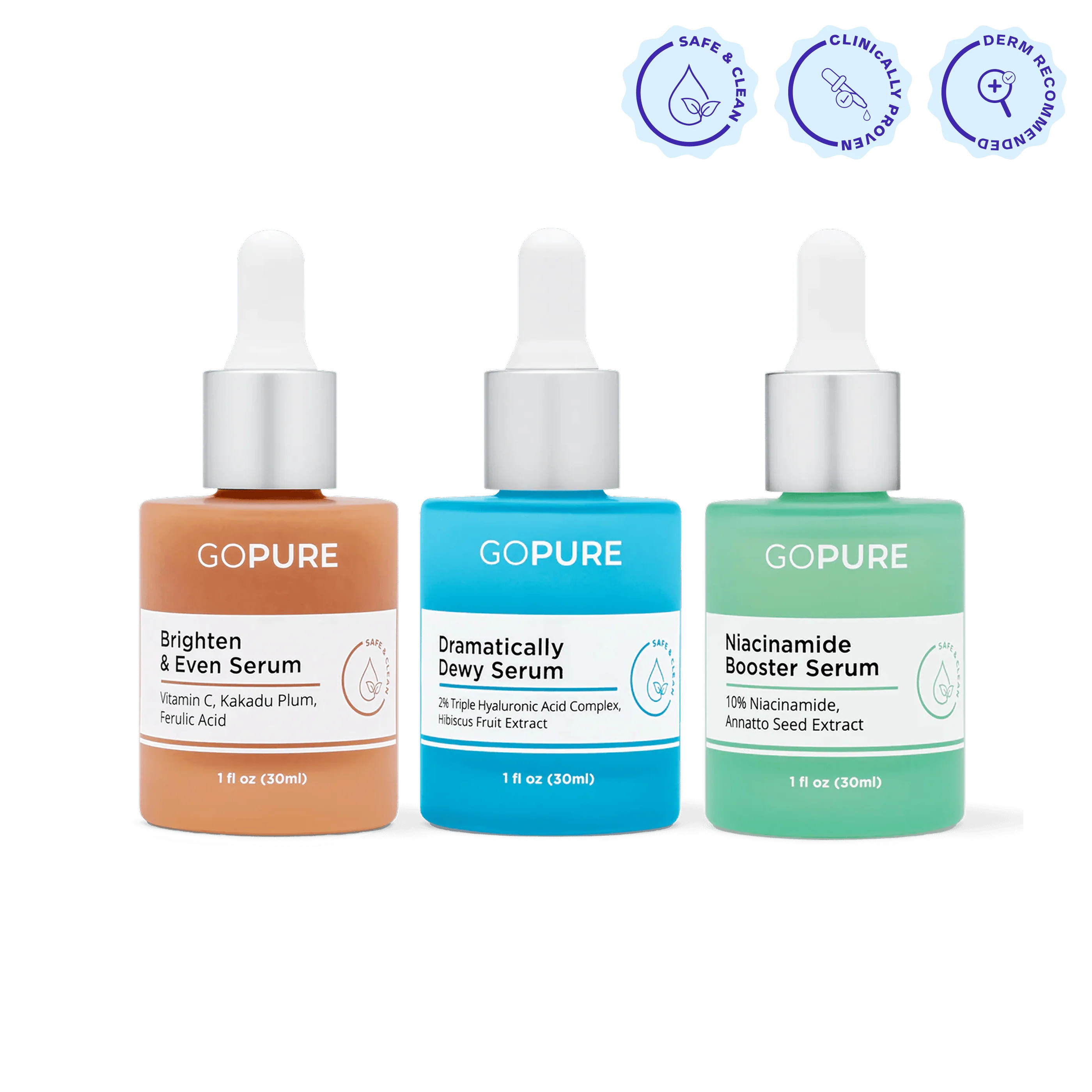 Barrier Booster Serum Set | GoPure Beauty