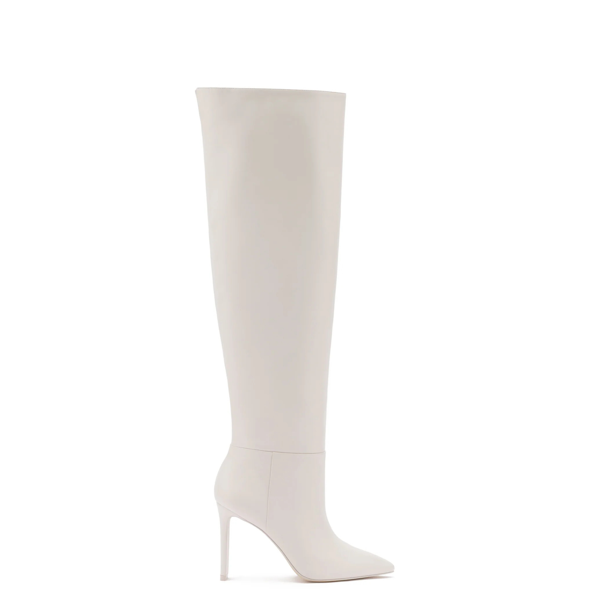 Larroudé x Jennifer Fisher Boot In Bone Leather | Larroude
