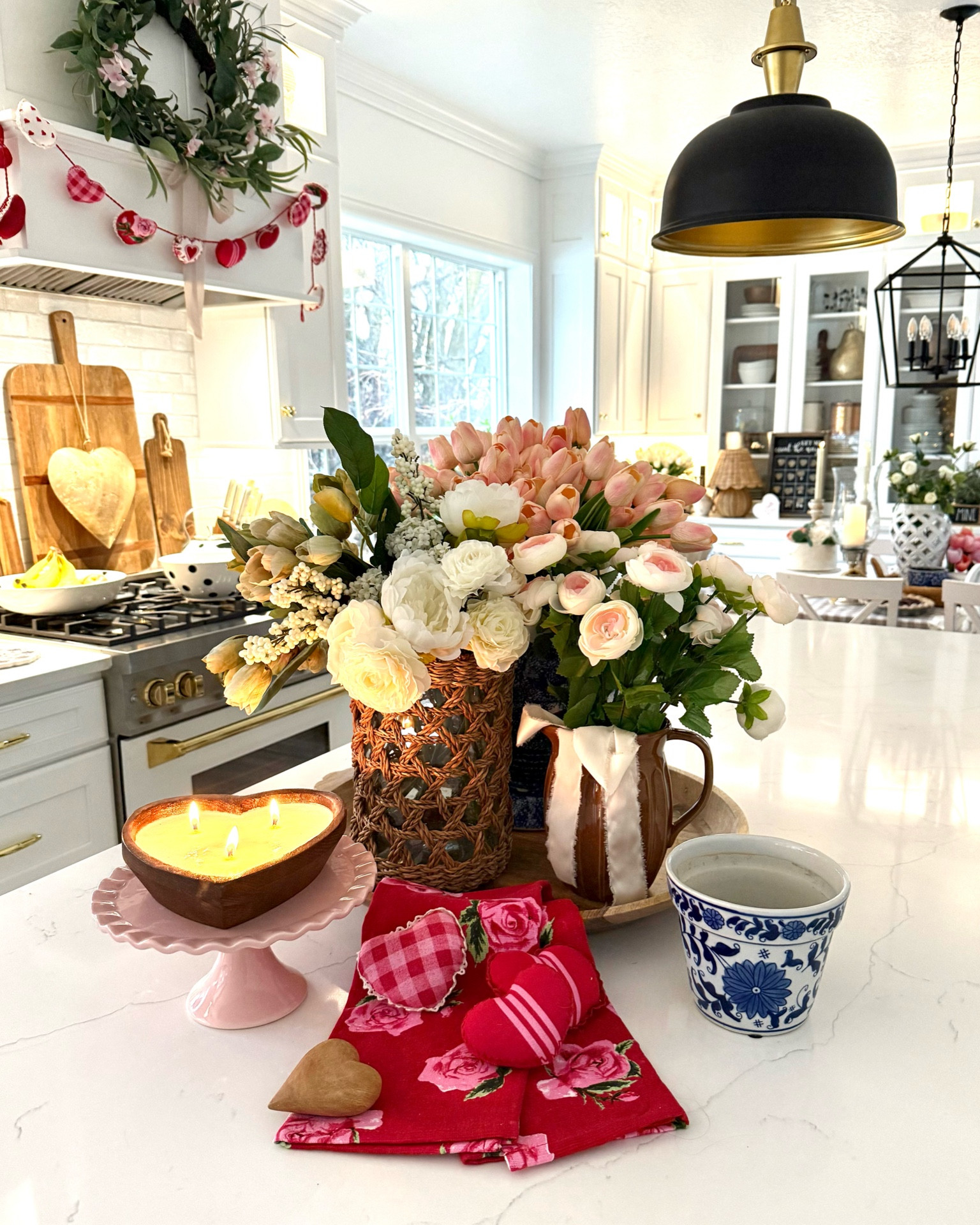 Kitchen island decor. Valentine’s Day decorations for your home. #valentine #kitchen #amazon #target #walmart #decor #homedecor #styledtray #traystyling #traydecor #mytargetstyle #cornerofmyhome #aesthetic #interiordecorating #transitionalhome #kitchenreel #boujeeonabudget #kitchendecor #kitchensofinstagram #amazon #counterdecor #amazonmusthaves #openshelves #springdecor #springstyling #springrefresh #kitchensofinstagram #mypotterybarn #easterdecor #springflowers #springiscoming #springblooms #eastertime #easterbunny
Spring Tray | Tray Styling | Easter Decor | Flameless Candles | Interior Decorating I Amazon Home | Amazon Home Finds | Home Decor | Easter Tray | Spring Centerpiece | Easter Centerpiece | Target Decor |
Easter Bunny | Spring Home Decor | Kitchen Centerpiece | Spring Vignette | Grand Millenial | Southern Charm | Bows | Target Home 
 

#LTKWatchNow #LTKHome #LTKSeasonal