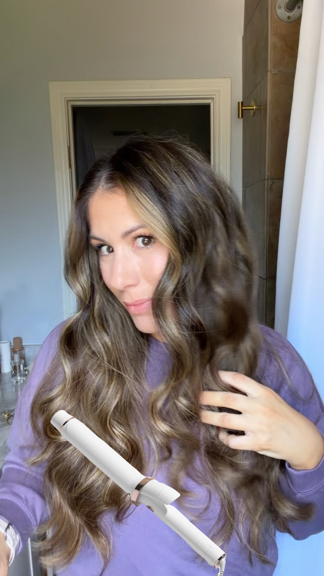 My go-to curl routine!! 

T3 curling iron singlepass 1.25” barrel.  Wrap your hair but don’t use the clip.  There’s a 25% off friends and family sale happening NOW!

#LTKgrwm #LTKBeauty #LTKOver40
