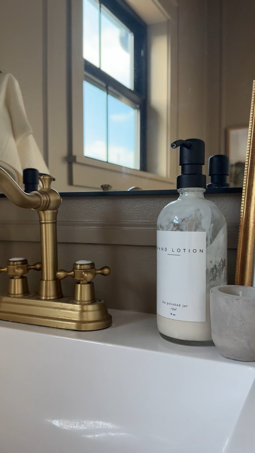 Loving the mood of the new color in our half bath. Color in a small space can totally change your look!

#LTKFindsUnder50 #LTKHome #LTKFamily