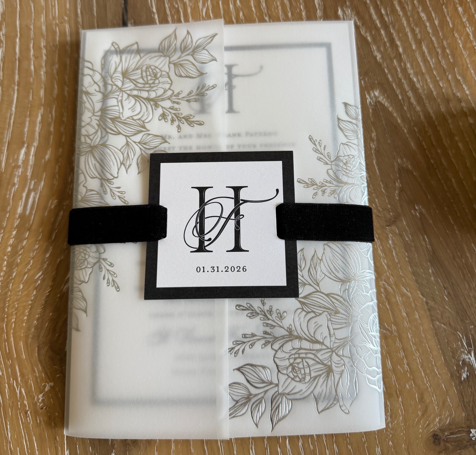 Wedding Invitation 
Formal wedding invitation 
Black/white invitation 

#LTKWedding