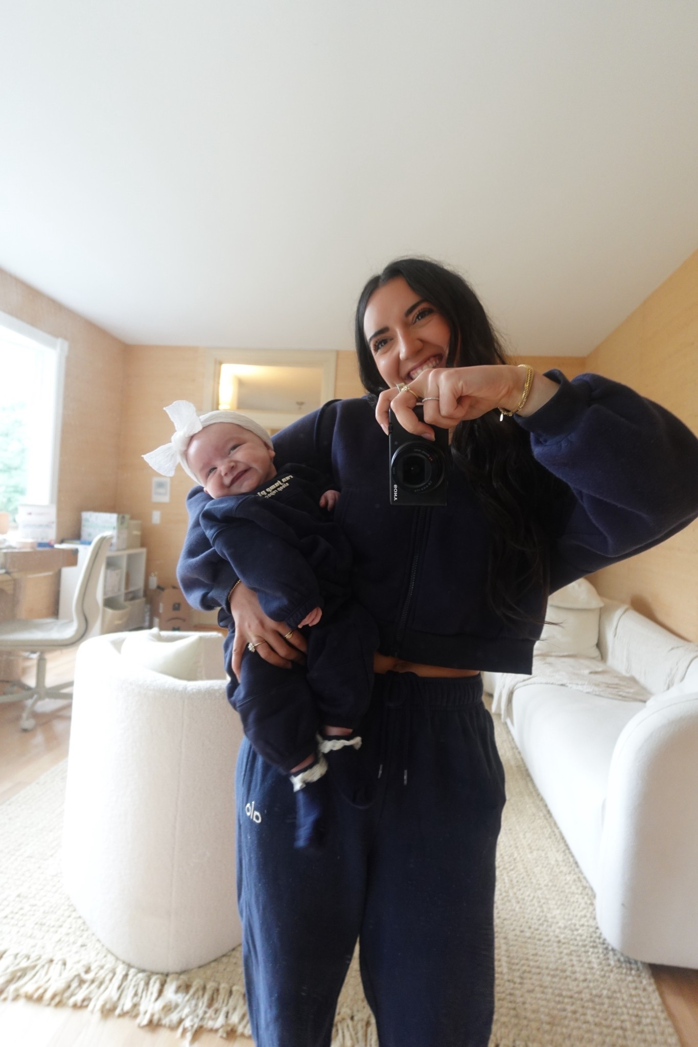 Love matching with Haven 🤍 

She has the cutest sweatsuit from H&M! 

#LTKseasonal #LTKfamily #LTKbaby #LTKstyle 