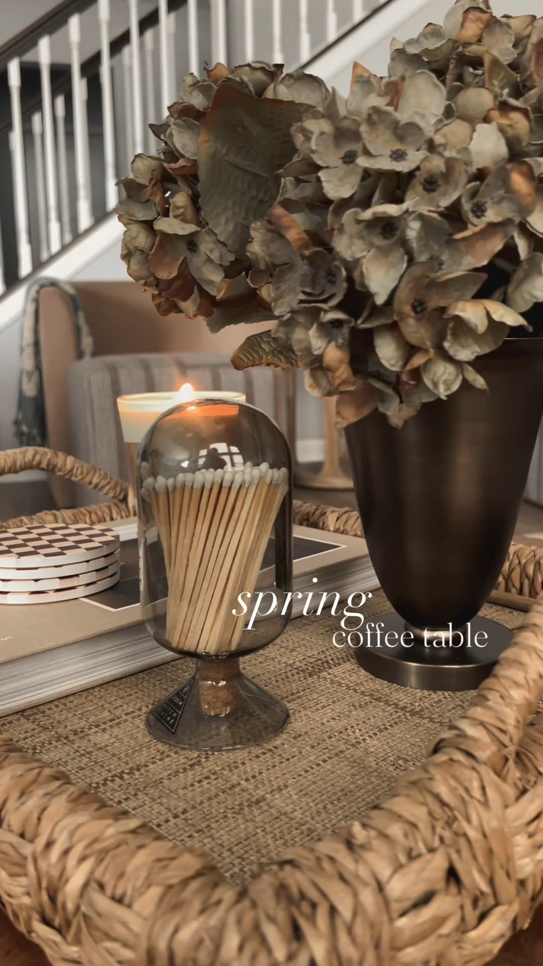 A little coffee table refresh for the spring! I’m IN LOVE with the moody hydrangeas & vase combo 😍

Spring Decor | Spring Styling | Moody Decor | Coffee Table Styling | Living Room Styling | Faux Florals | Spring Florals | Vase Styling | Tray Styling

#LTKSeasonal #LTKHome