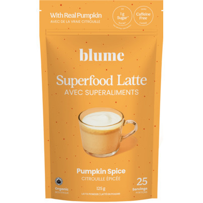 Blume Superfood Pumpkin Spice Latte Mix | Well.ca