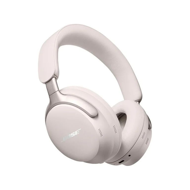 Bose QuietComfort Ultra Wireless Noise Cancelling Bluetooth Headphones, White Smoke | Walmart (US)