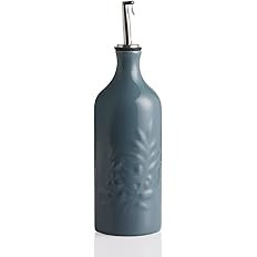 Sweejar Ceramic Olive Oil Dispenser Bottle, 20 Oz Relief Opaque Oil Cruet Protects Oil To Reduce ... | Amazon (US)