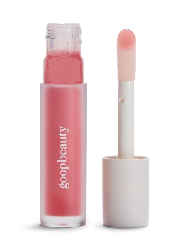 goop Beauty Hydra-Barrier Gel Gloss | Hydrating Lip Gloss to Moisturize & Plump Lips | Hyaluronic... | Amazon (US)