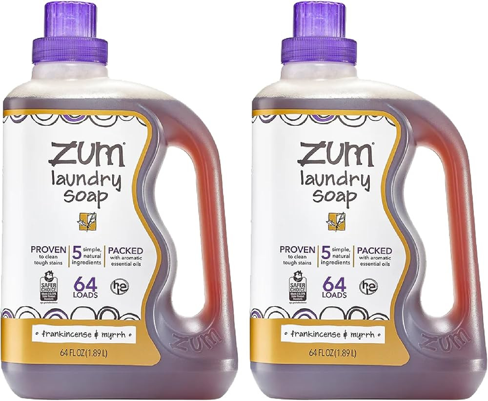 Indigo Wild Zum Clean Laundry Soap - Plant-Based Liquid Laundry Soap - Contains Baking Soda, Esse... | Amazon (US)