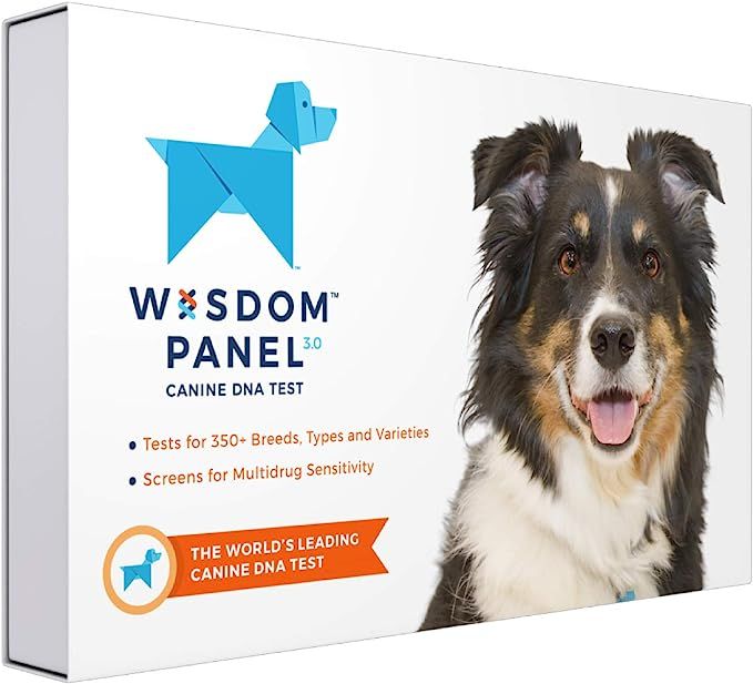 Wisdom Panel 3.0 Canine DNA Test - Dog DNA Test Kit for Breed and Ancestry Information | Amazon (US)