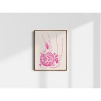 Disco Darlin, Giclée Fine Art Print, Western Wall Art, Wild West Cowgirl Decor, Unframed | Etsy (US)