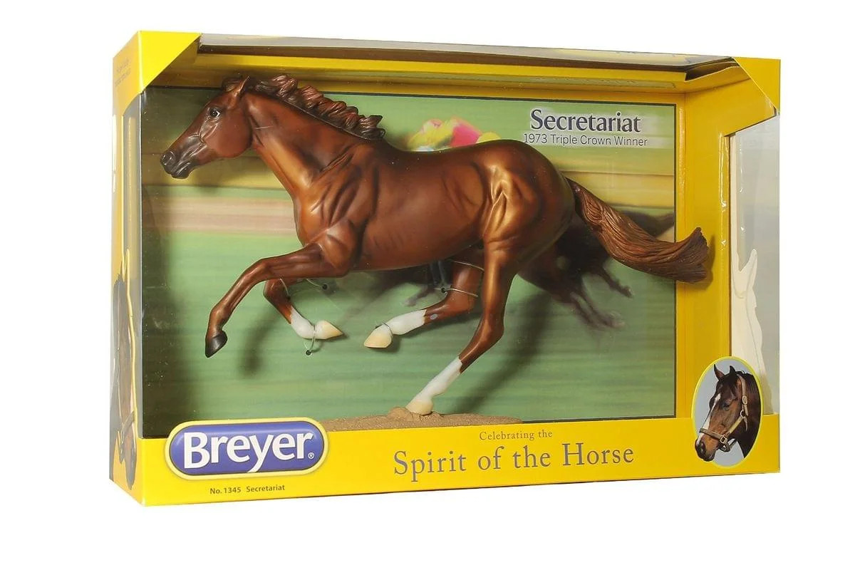 Breyer Traditional Series Secretariat Horse w/ Base Model Horse Figure - 1:9 Scale | Walmart (US)