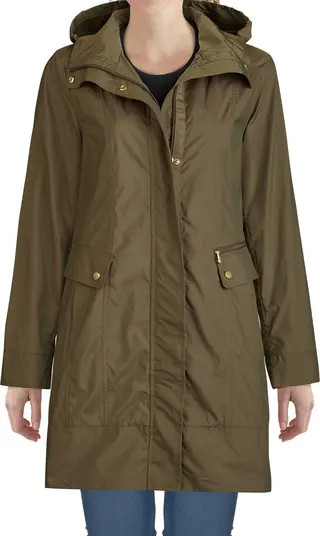 Back Bow Packable Hooded Raincoat | Nordstrom Rack