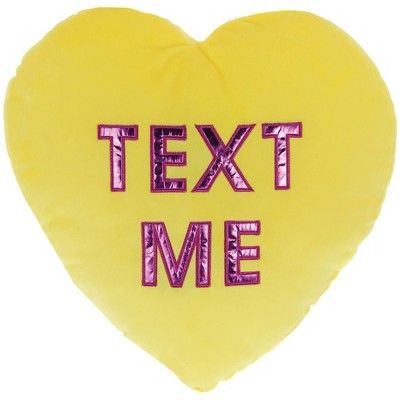 2 Scoops Text Me Heart Shaped Valentines Plush | Target