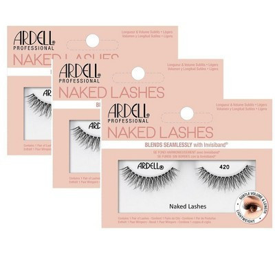 Ardell Professional Naked Lashes - 420 - (Pack of 3) | Target