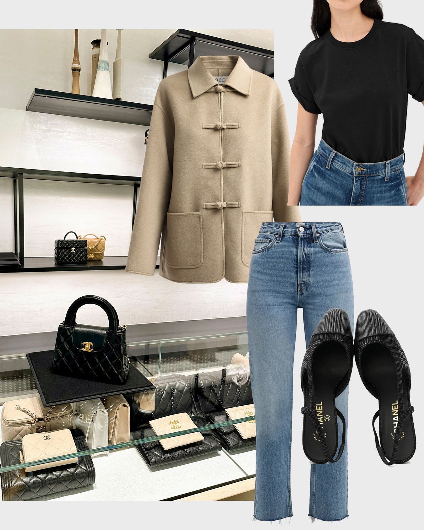 Paris shopping outfit, fall jacket, denim, fall outfit.

#LTKootd #LTKTravel #LTKSeasonal