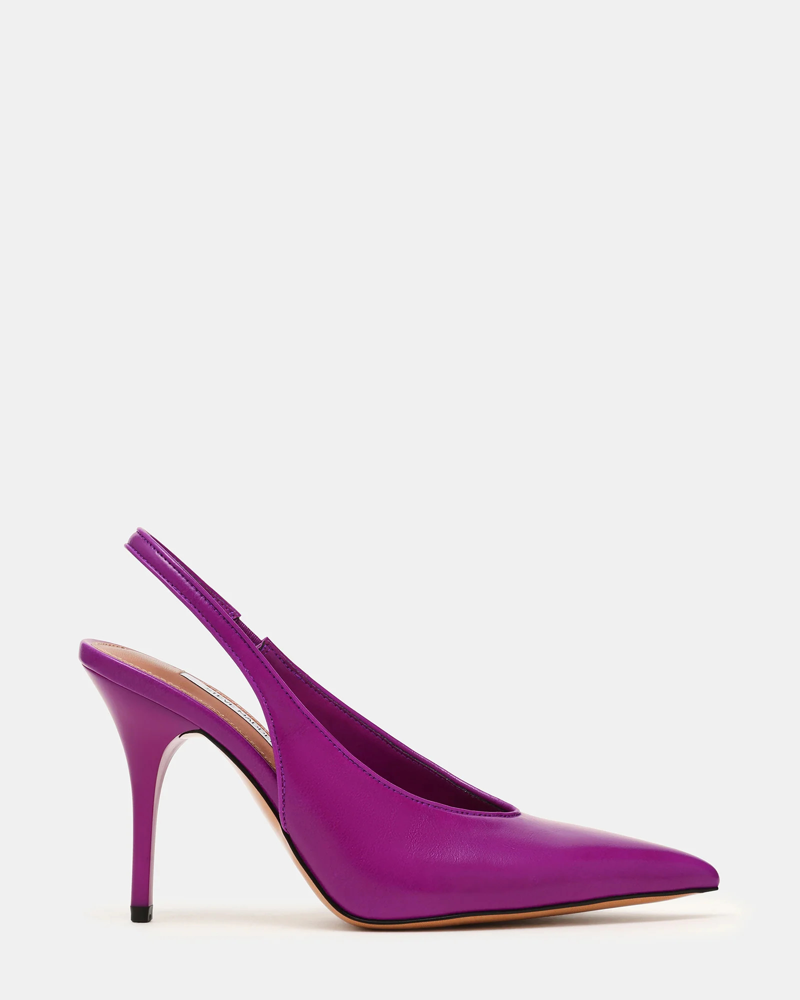 Steve Madden Women's Andromeda Pointed Toe Heels - Dark Fuchsia - Size 9.5 - Leather | Steve Madden (US)