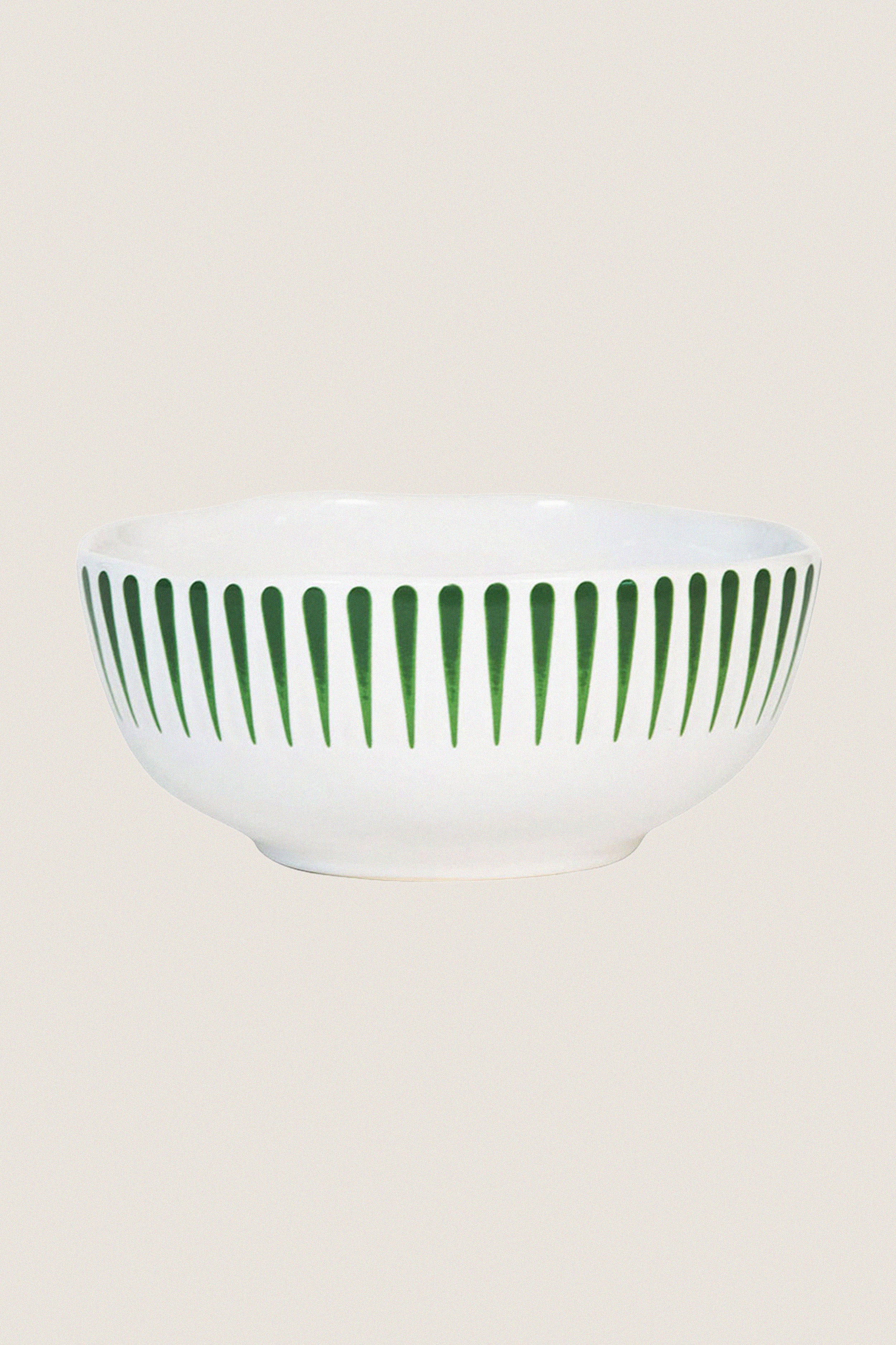 Basil Sitio Stripe Cereal/Ice Cream Bowl | Tuckernuck (US)