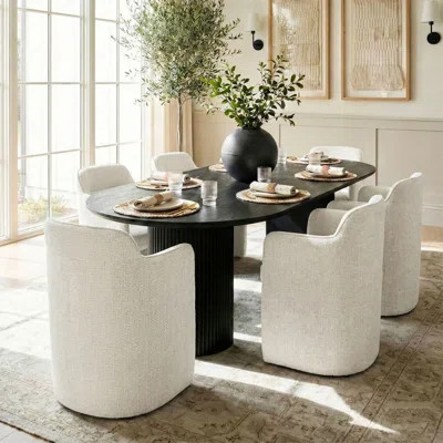 18.5" Seat Height Upholstered Dining Armchair | Wayfair North America