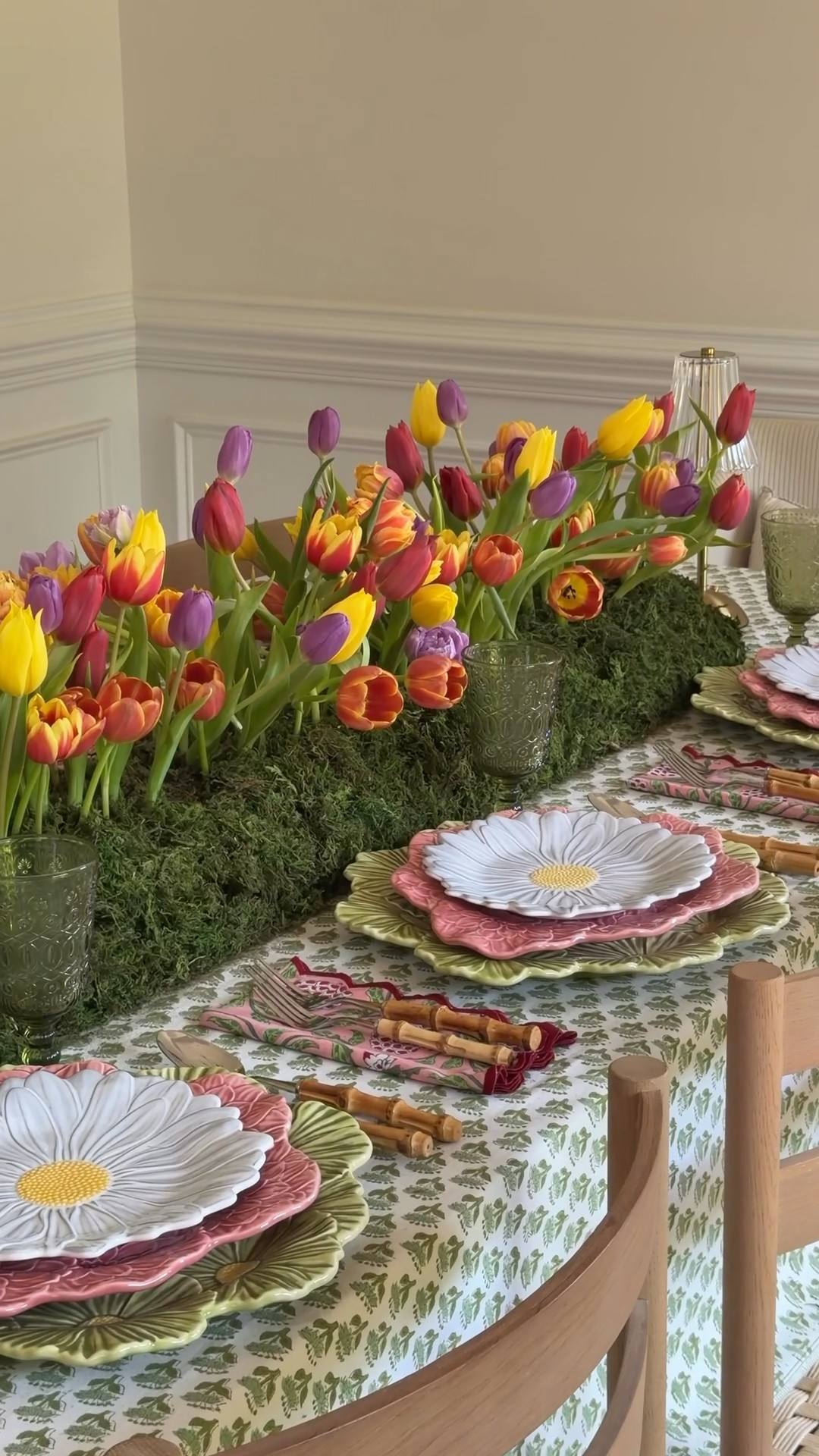 Flower themed dinner party!