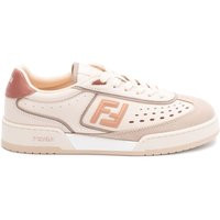 Fendi Fendi Match Leather Sneakers | Balardi (US & Canada)