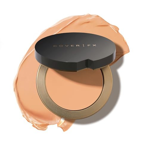 COVER FX Total Cover Cream Foundation - Shade L3 - Buildable Coverage - Natural Finish - Oil-Free - Sweat-Proof | Amazon (US)