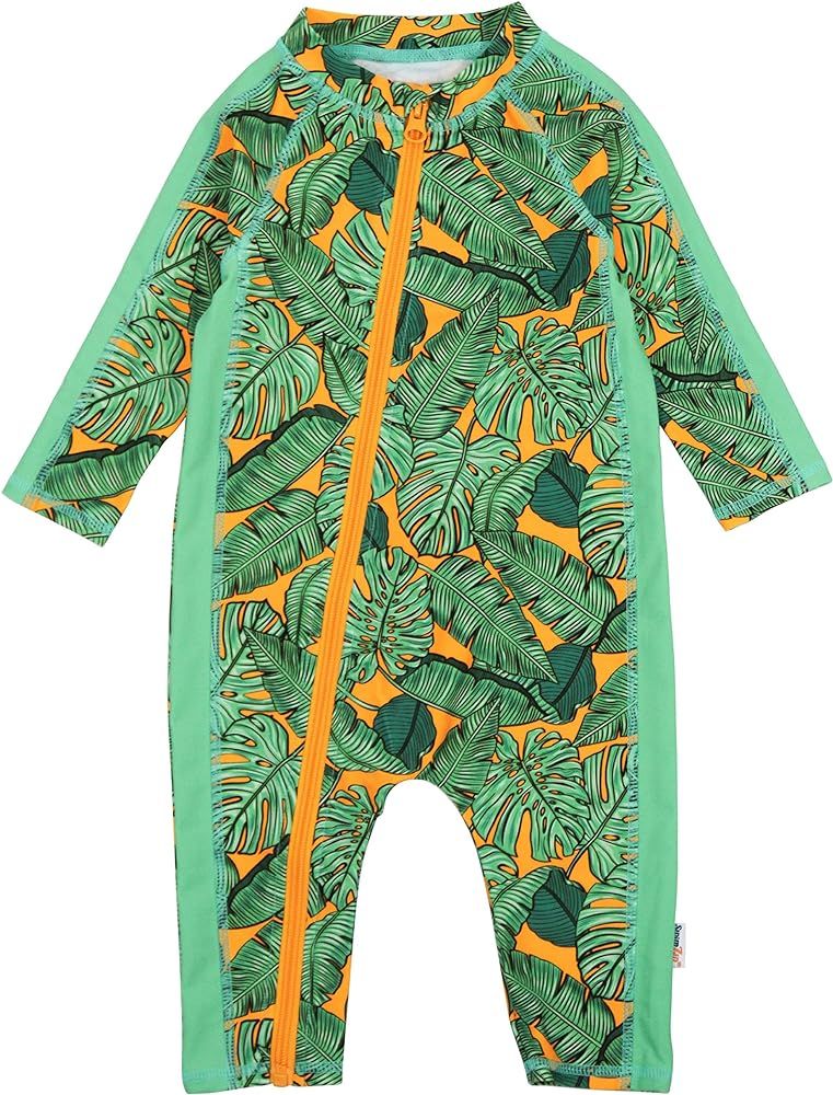 SwimZip Boys' Long-Sleeve UPF 50+ Swimsuit for Baby, Toddler, & Little Boys | Amazon (US)