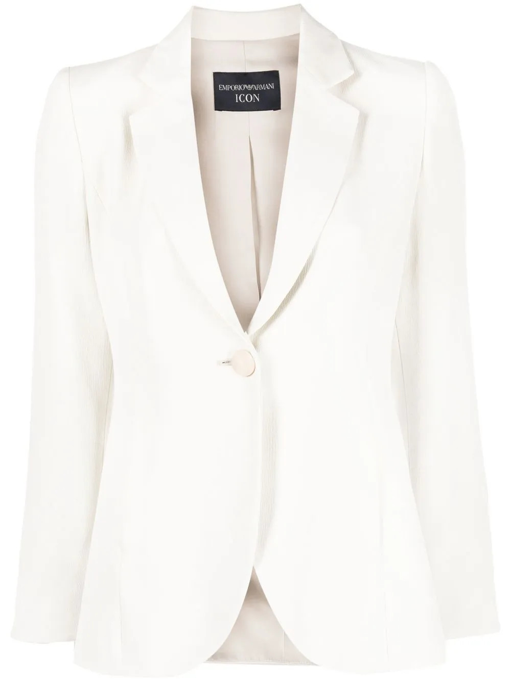 Emporio Armani Tailored single-breasted Blazer - Farfetch | Farfetch Global