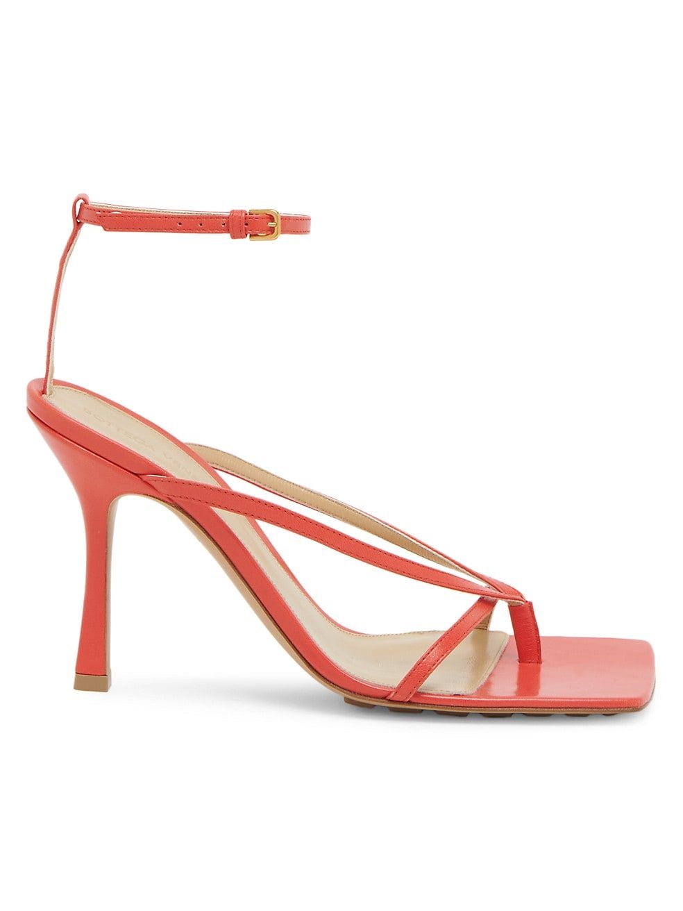 Stretch Leather Sandals | Saks Fifth Avenue