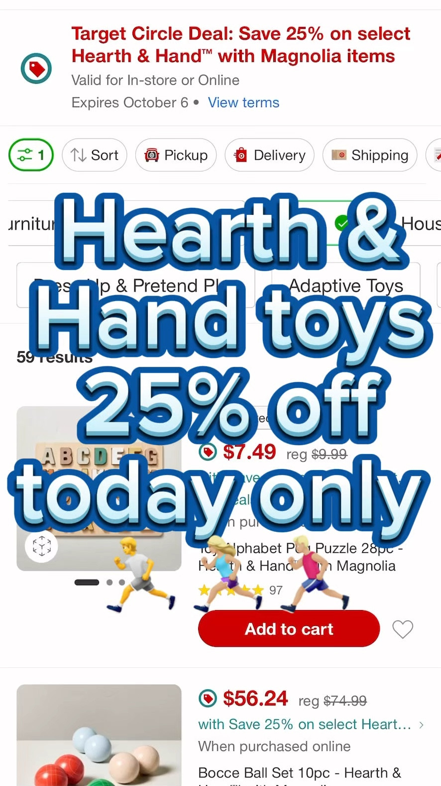 Hearth and hand toys are 25% off today only! Plus extra savings on toy purchases! Start  Christmas shopping and save money! 

#LTKSeasonal #LTKSaleAlert #LTKxTarget