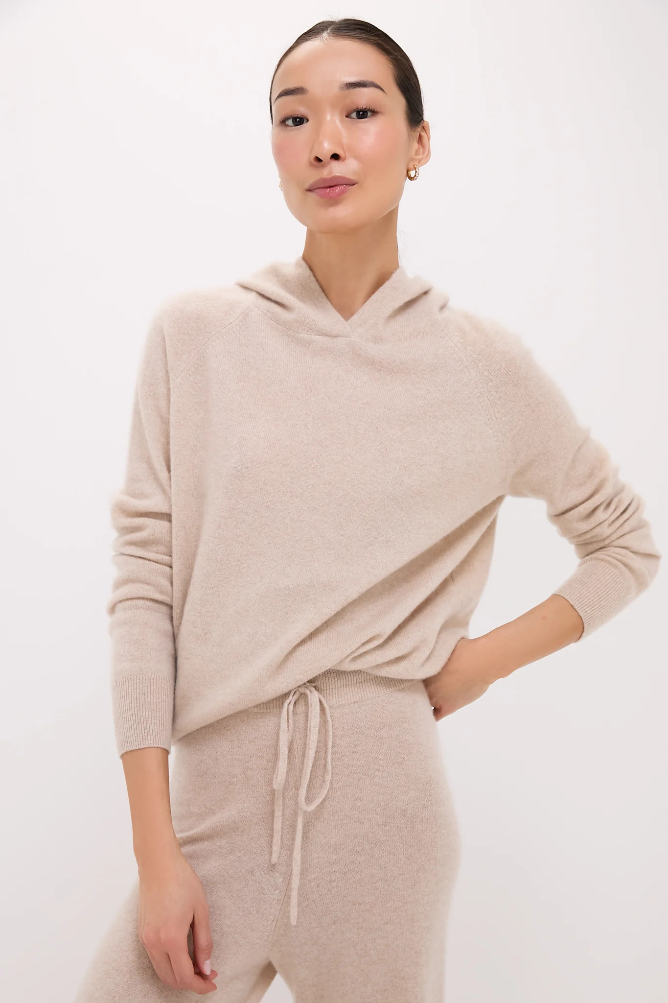 Sandstone Cashmere Jane Hoodie | Tuckernuck (US)