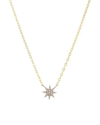 Diamond Starburst Necklace in Gold-Plated Sterling Silver, 15" - 100% Exclusive | Bloomingdale's (US)