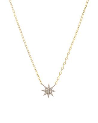 Diamond Starburst Necklace in Gold-Plated Sterling Silver, 15" - 100% Exclusive | Bloomingdale's (US)