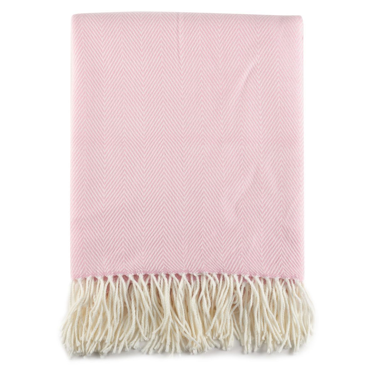 50"X60" Herringbone Tassel Fringe Throw Blanket - Saro Lifestyle | Target