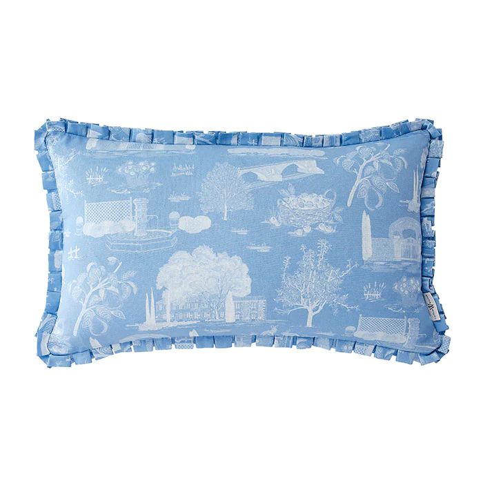 Bluet Provence Toile Pillow | Caitlin Wilson Design