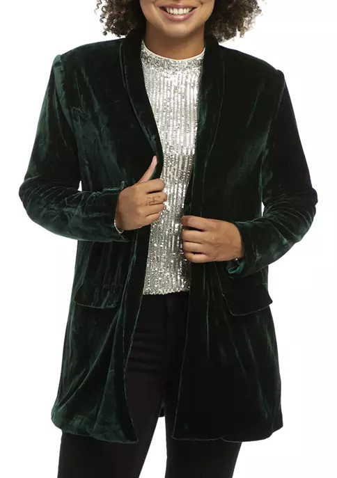 Velvet Blazer | Belk