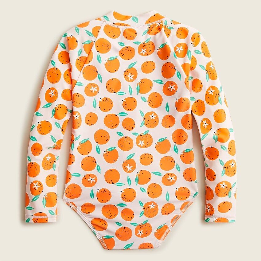 Girls' rash guard with UPF 50+ | J.Crew US