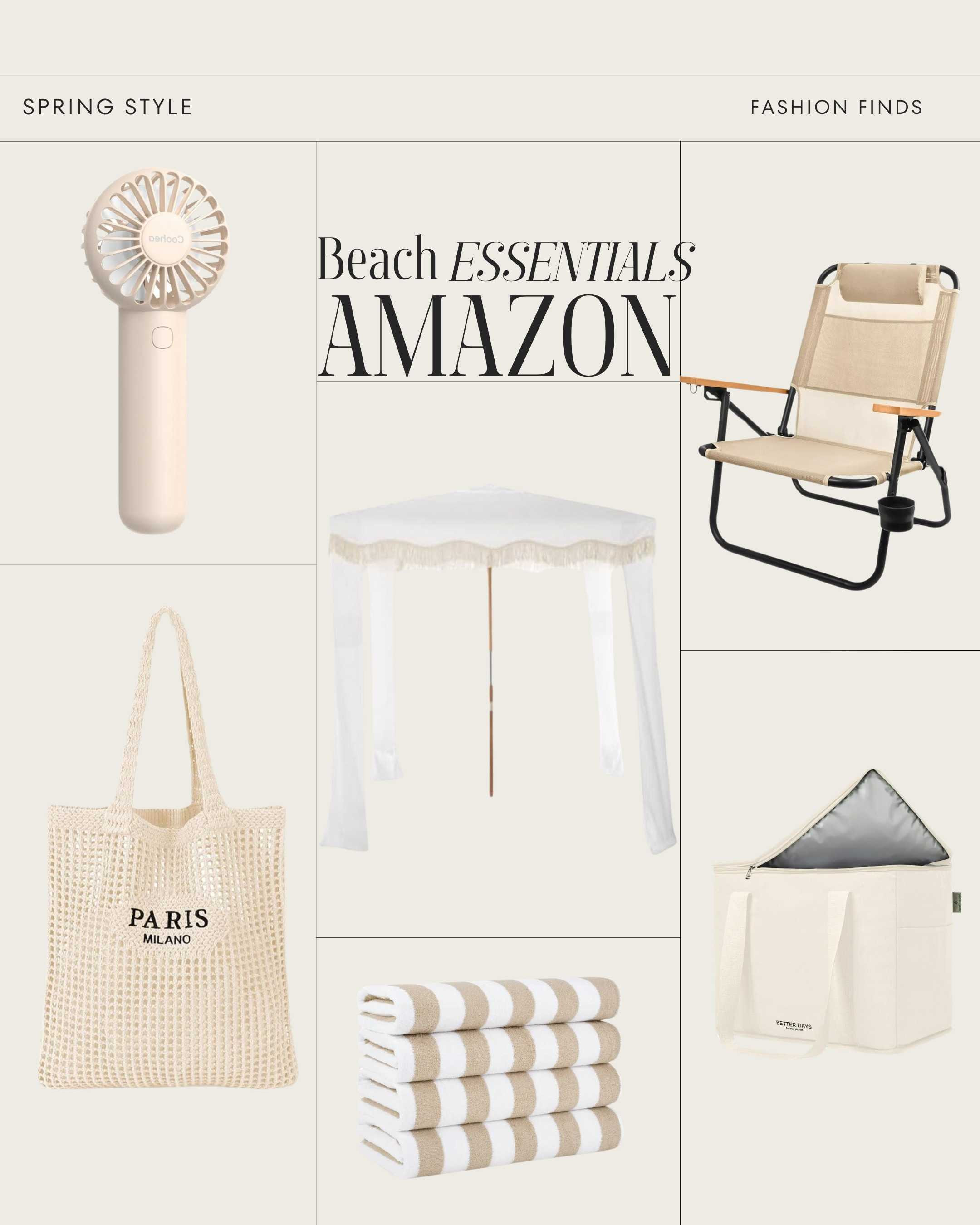 Beach day essentials#spring2024 #amazon2024 #Amazon #amazonfinds #style #spring #home #family #neutralstyle #neutrals 

#LTKGiftGuide #LTKsalealert #LTKfamily