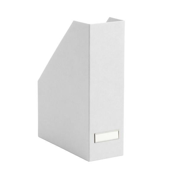 Bigso Stockholm Magazine Holder White | The Container Store