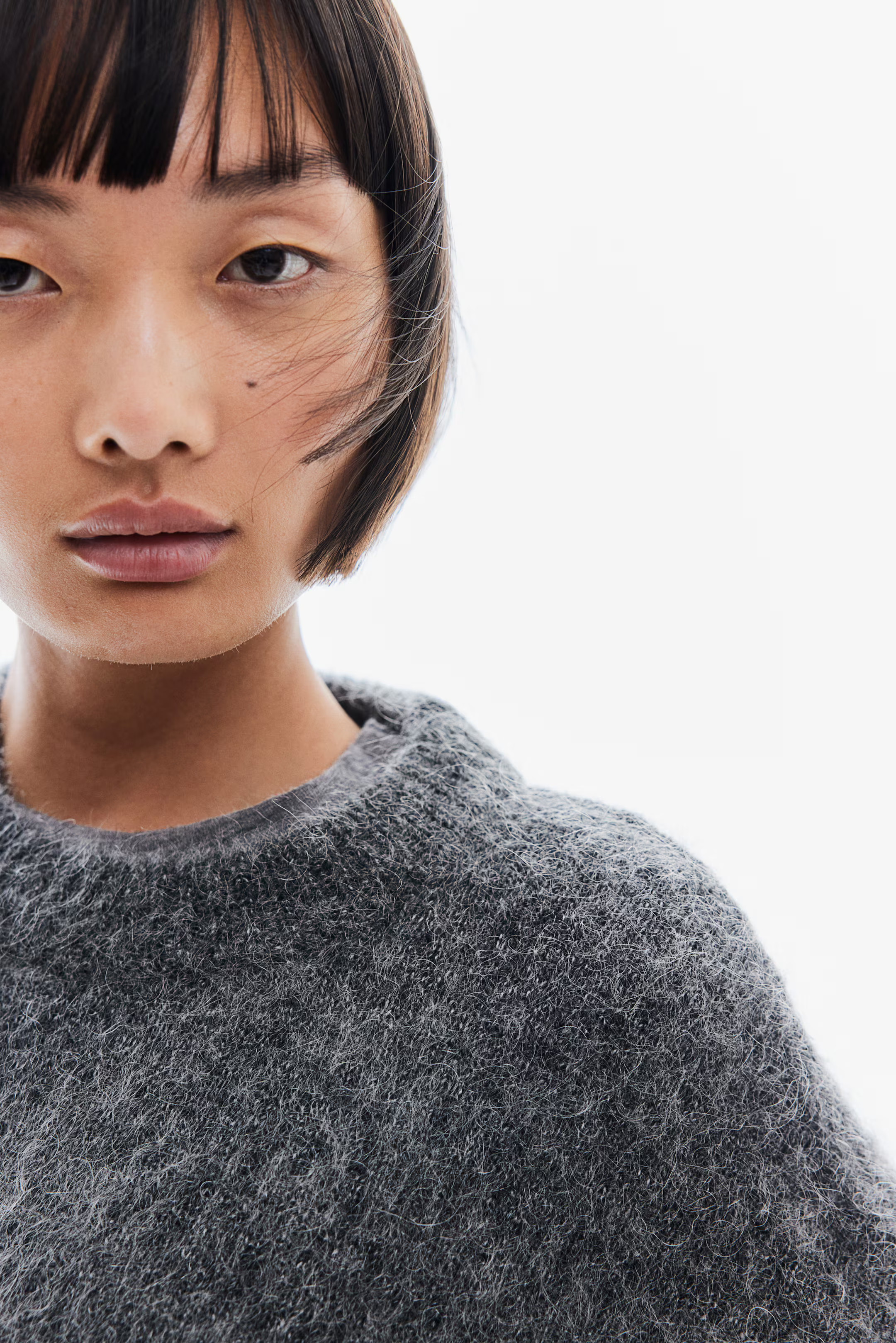 Oversized mohair-blend jumper | H&M (UK, MY, IN, SG, PH, TW, HK)