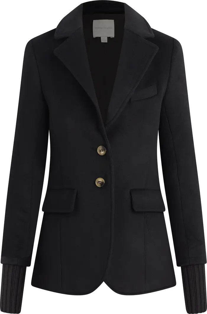 Favorite Daughter The City Layered Wool Blend Blazer | Nordstrom | Nordstrom