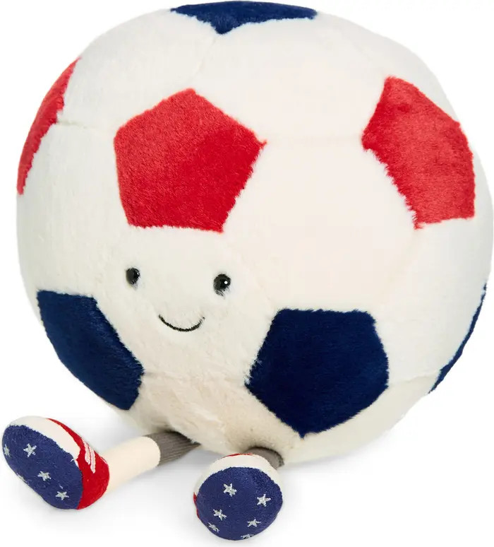 Jellycat Amuseables USA Soccer Ball Large Plushie | Nordstrom | Nordstrom