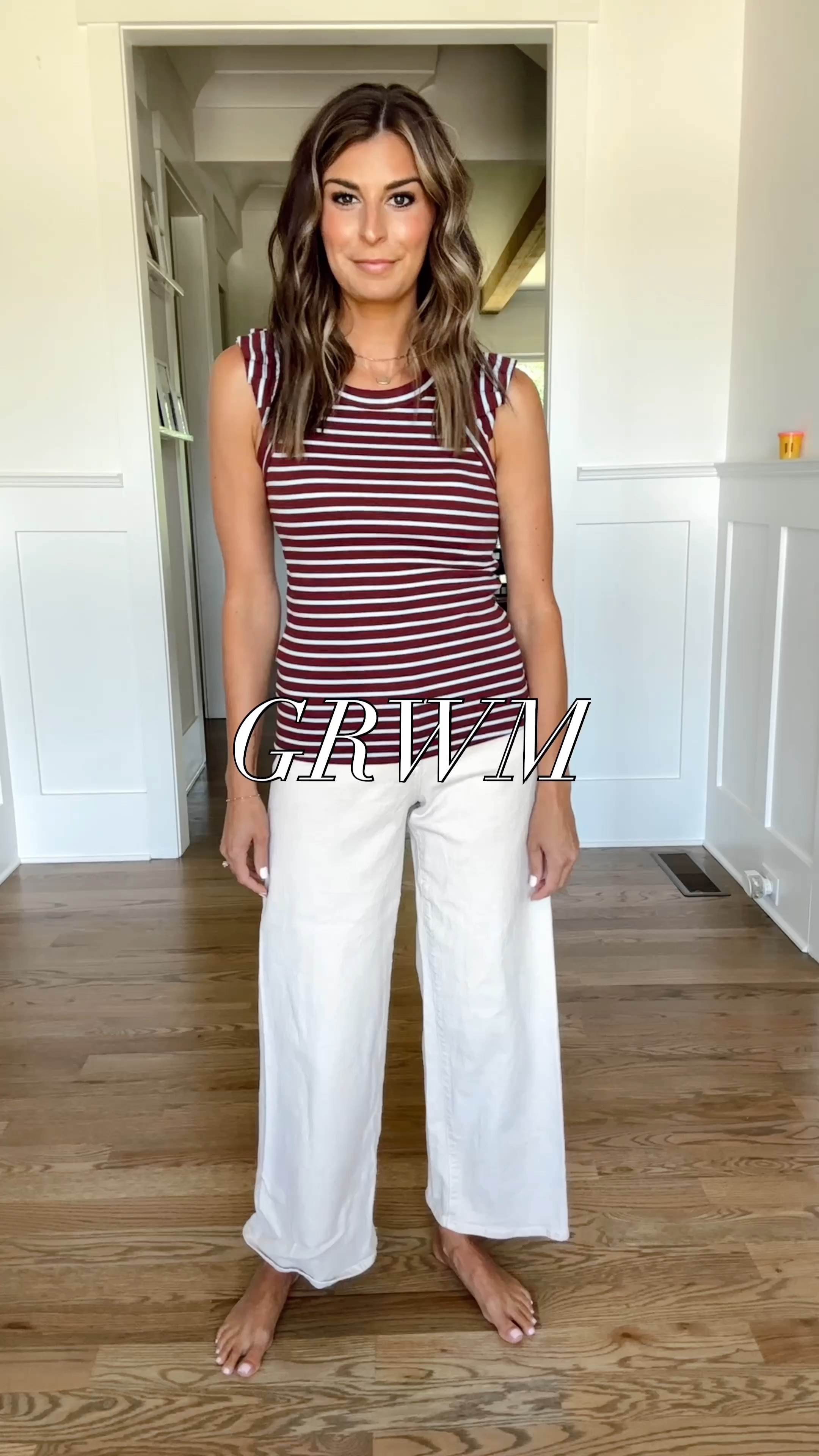 GRWM for a Sunday Farmer market trip 👏🏼

Top - $14 comes in two colors wearing a small 
Jeans - finally online , in a 4 (run a little tight in the waist) 
Shoes TTS 
Jacket - TTS 

#LTKStyleTip #LTKFindsUnder50 #LTKSeasonal