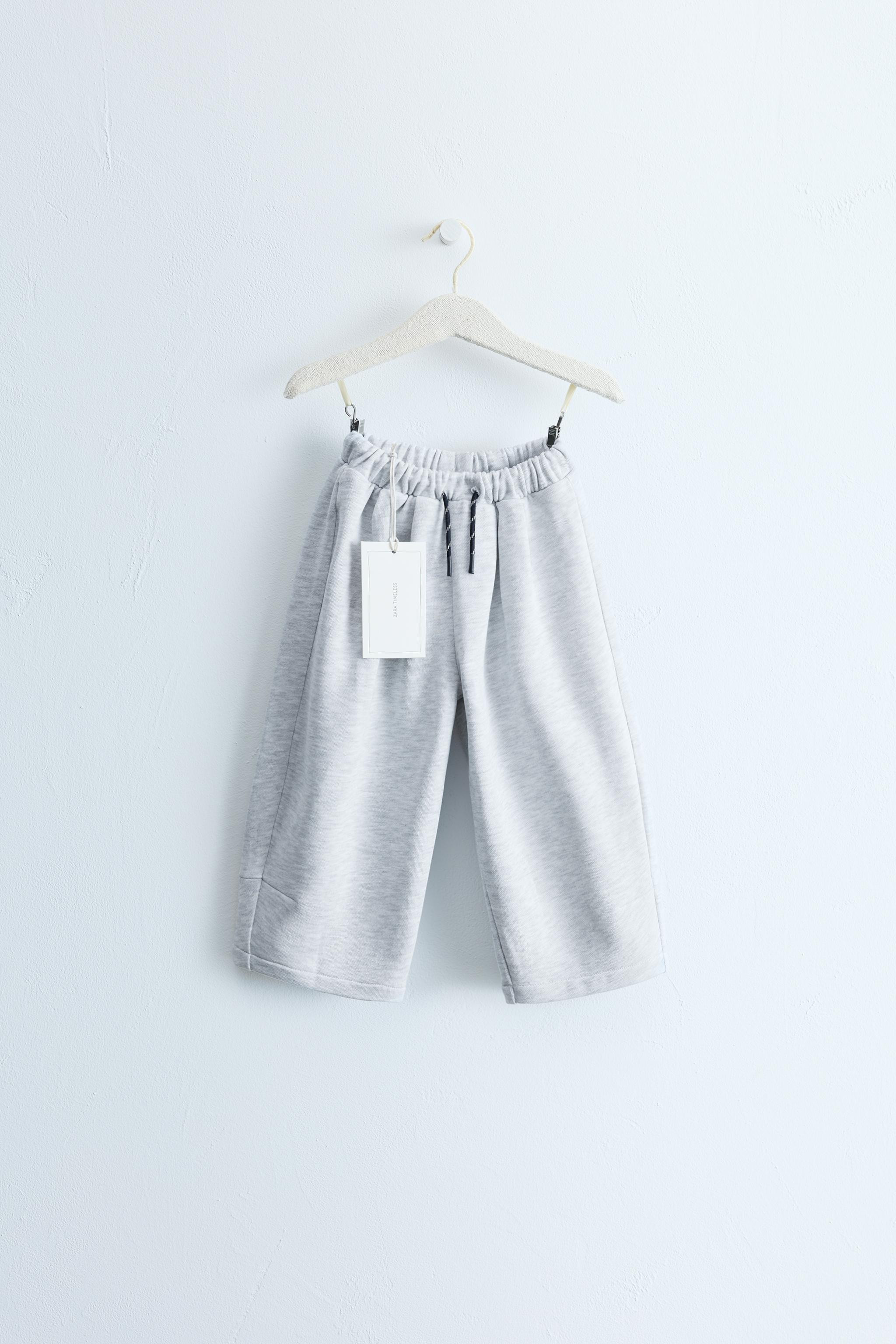 ZARA TIMELESS - DRAWSTRING PLUSH TROUSERS | Zara UK