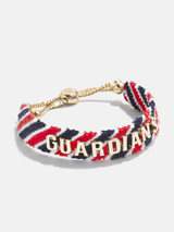 MLB Woven Friendship Bracelet - Cleveland Guardians | BaubleBar (US)